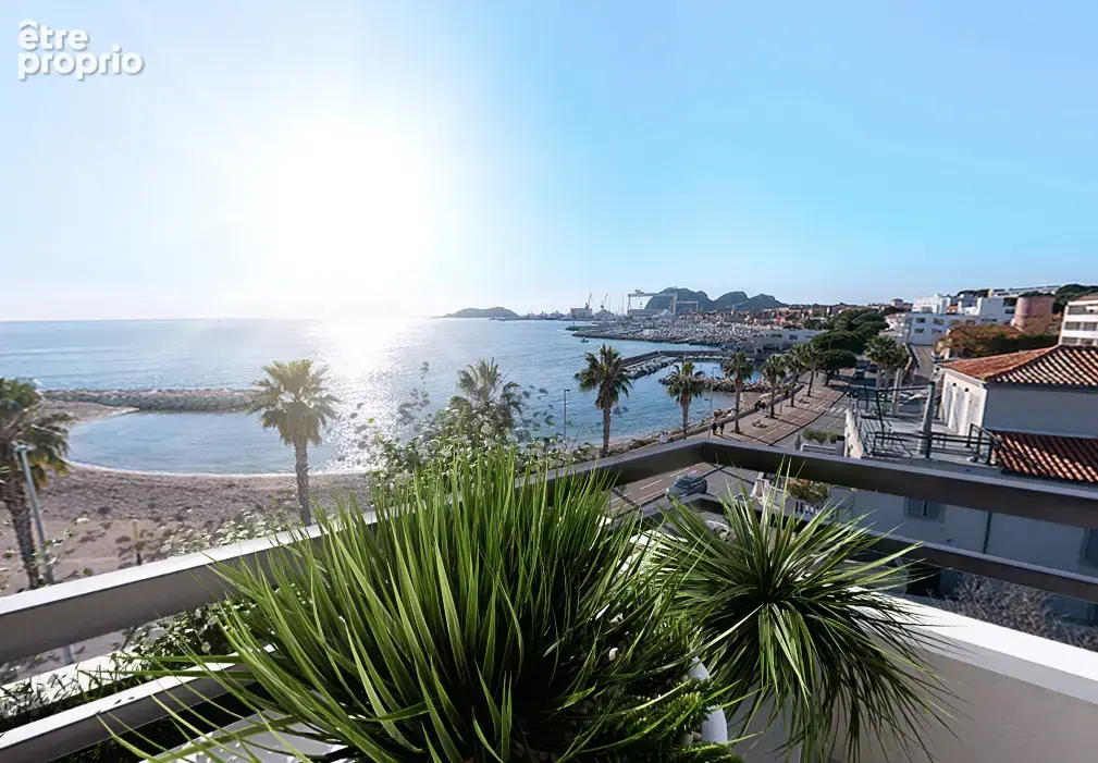 Luxueux t2 - vue mer - 47m2 - terrasse 13m2 - 520 856€ - photo 1