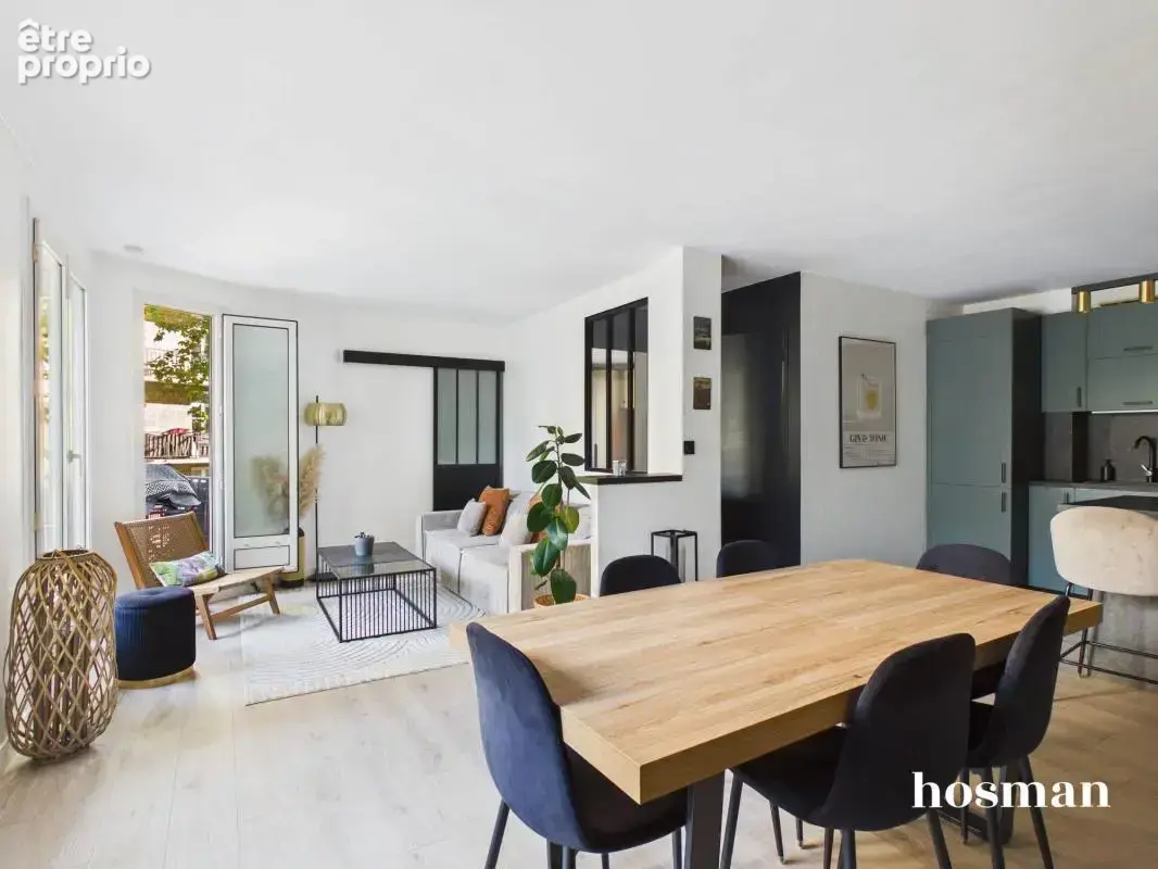 Coup de coeur - 3/4 pièces de 63m² - Entièrement rénové +balcon - rue Belgrand, 20ème arrondissement - photo 5