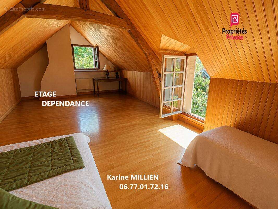 MUZY 27650 Longère et dépendance - 4 chambres - Garage - Atelier - Terrain - 190000 - photo 10
