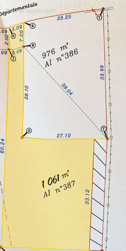 A vendre terrain constructible hors lotissement à Muneville-sur-Mer,1061 m² plein sud, à 4 km de la plage - photo 3