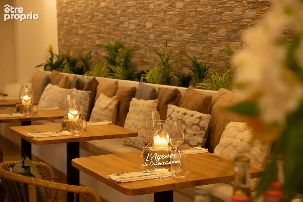 A vendre fonds de commerce restaurant 171 m2 neuf avec cuisine aux normes idealement situe entre pignans et le luc (var) - photo 4