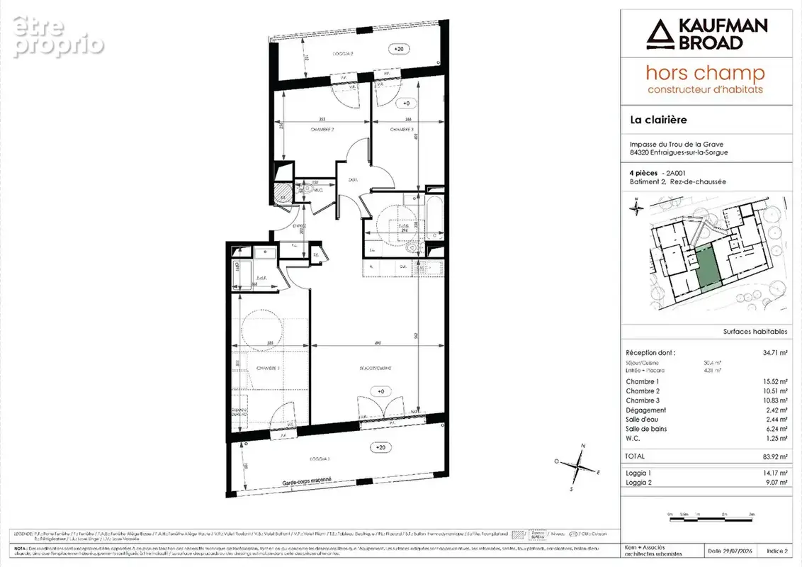 Appartement 83m² à entraigues-sur-la-sorgue - photo 4