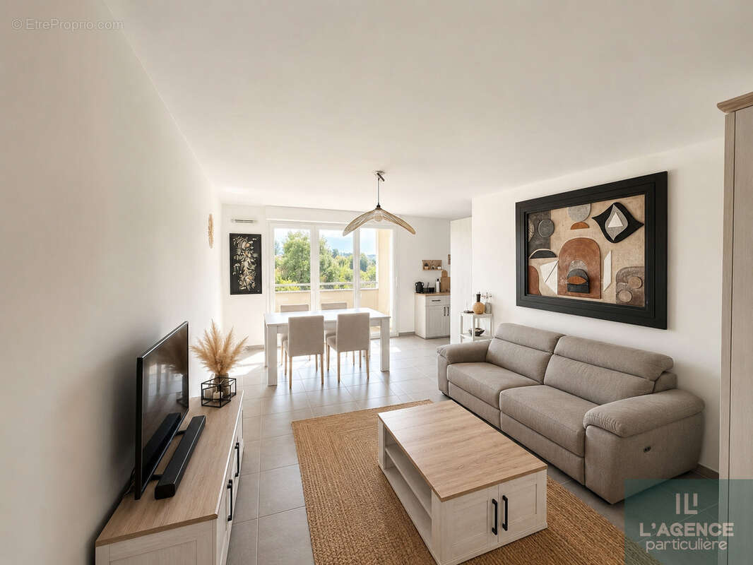 Appartement T3 65m2 - photo 2