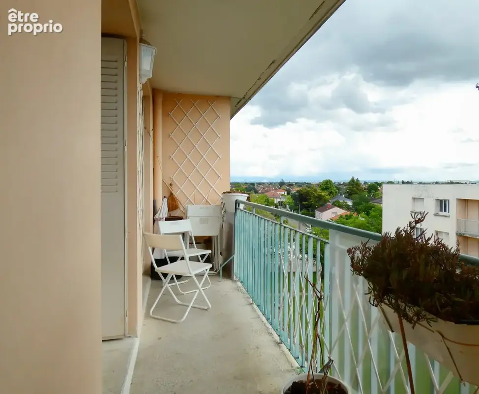 Balcon - côté cour (Sud)