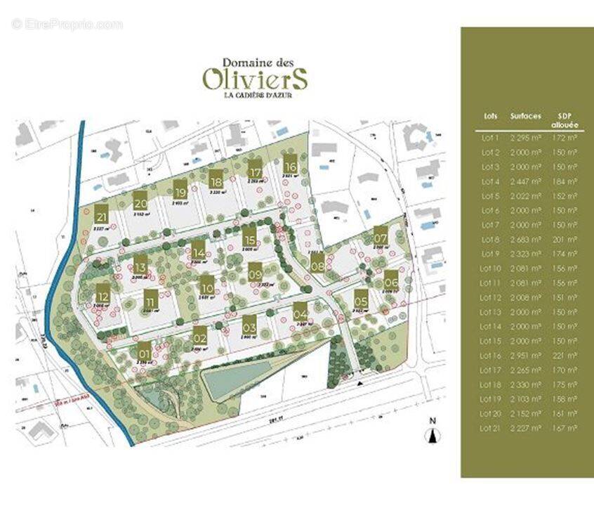 Terrain à LA CADIERE-D'AZUR