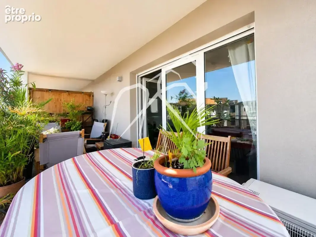 Appartement 3 pieces 62m²  terrasse de 15m²  montpellier - croix d'argent - photo 2