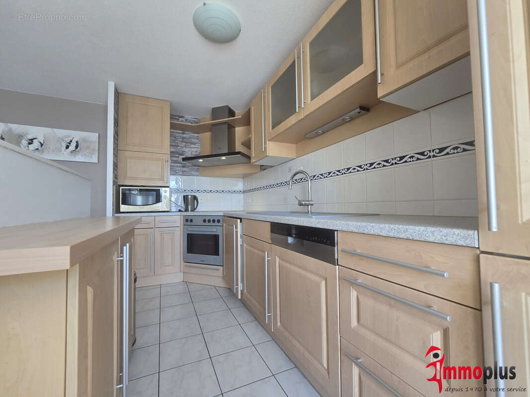 Huningue : très bel appartement F3 meublé 70 m2 avec un balcon et un garage - photo 4