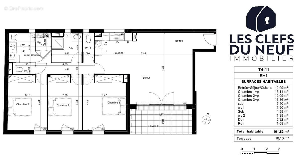 Appartement à TOULOUSE