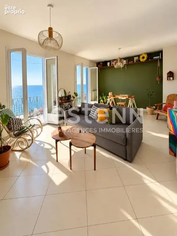 Bastia  T3 70 m²  Dernier étage  Terrasse face mer  Parking  Cave - photo 4