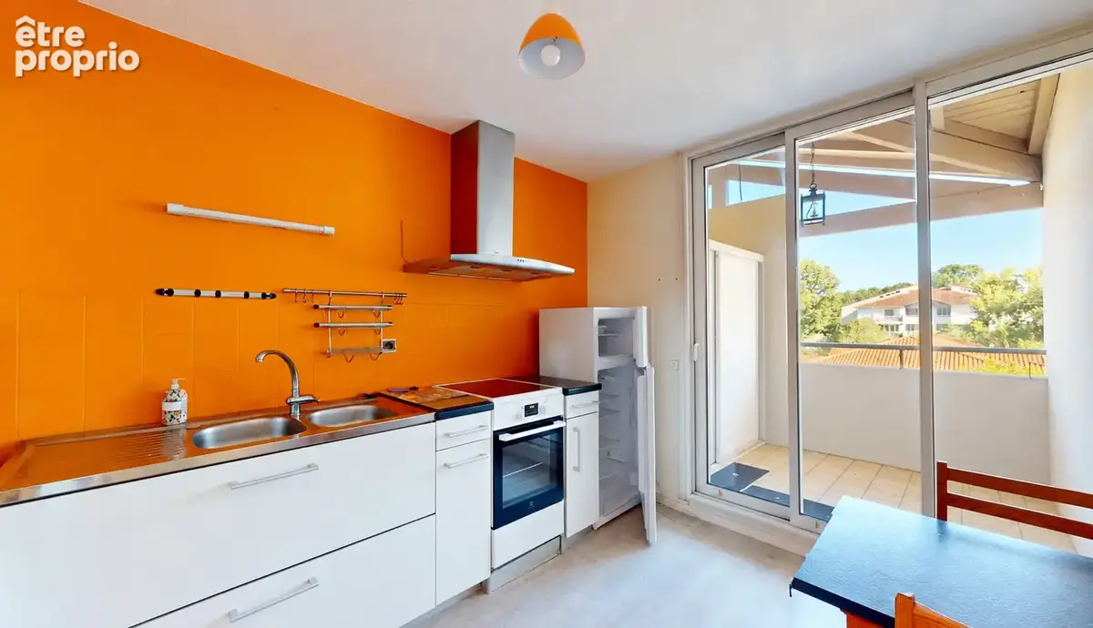 Anglet aritxague   t3 dernier étage   balcon   vue dégagée - photo 4