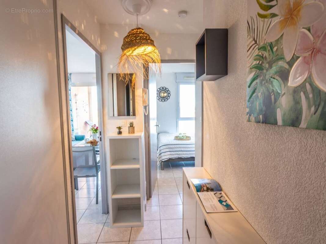 Le cap d'agde - t2 vue mer avec parking,cellier ascenseur, piscine - photo 7
