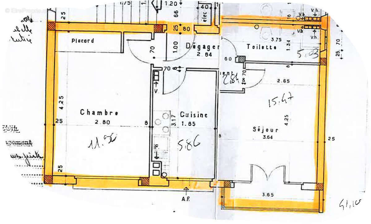 Appartement à MONTREUIL