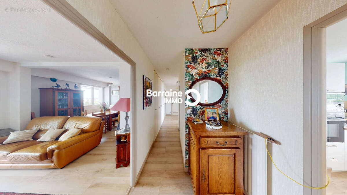 A VENDRE  - Appartement 4 pièces- 3 chambres- à Lorient-le ter-dernier étage-ascenseur-garage - photo 9