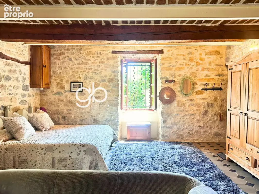 Mas à vendre proche sommières - 440 m2 - 7 chambres - piscine chauffée -  ascenseur - vue cévennes - photo 13