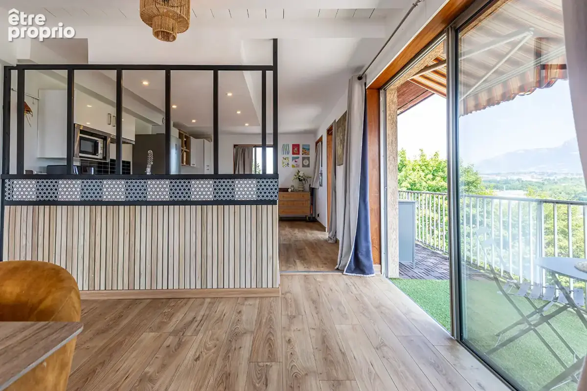 Agence immobiliere laforet - exclusivite - "cactus" - annecy - secteur meythet - appartement duplex t4 de 119.72m² - balcon - photo 11