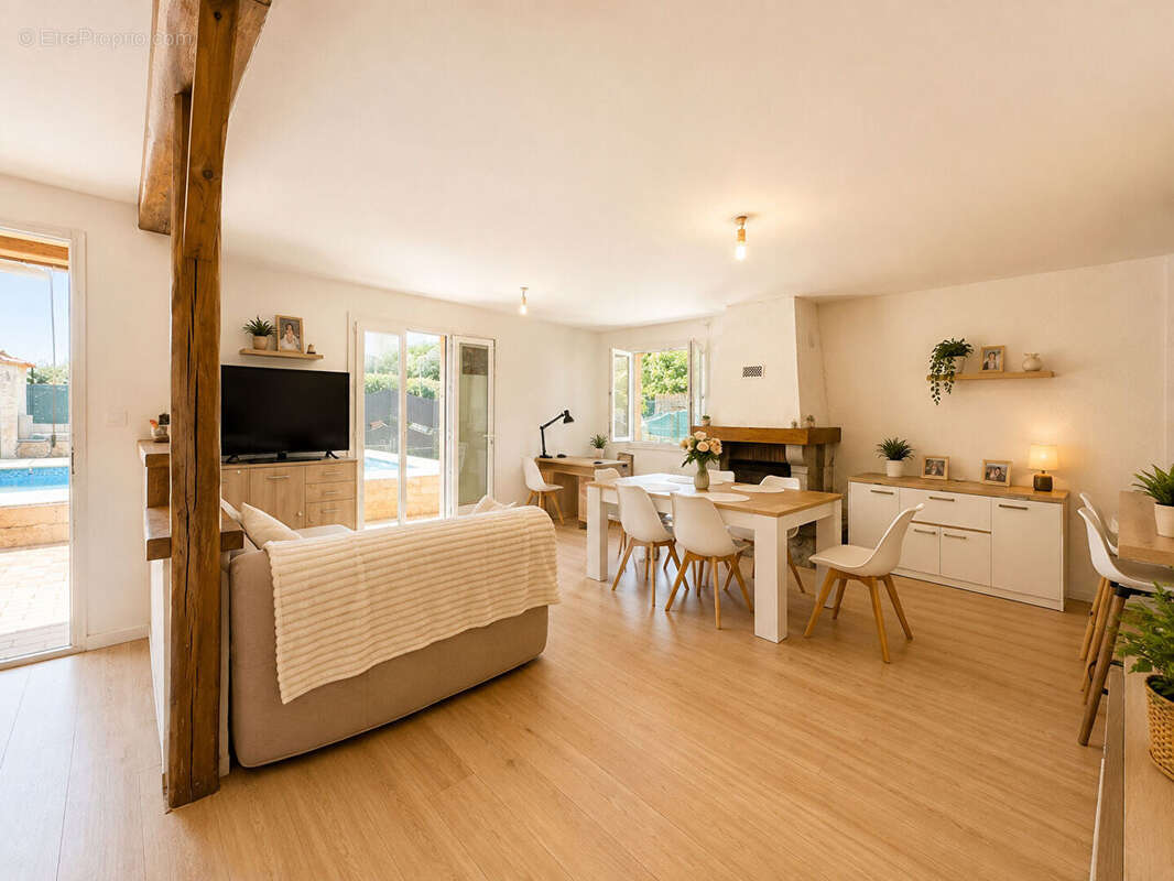 Maison familiale T5 avec piscine et garage - photo 7