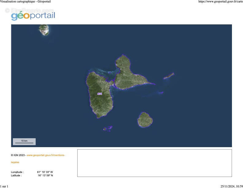 Terrain à SAINT-FRANCOIS