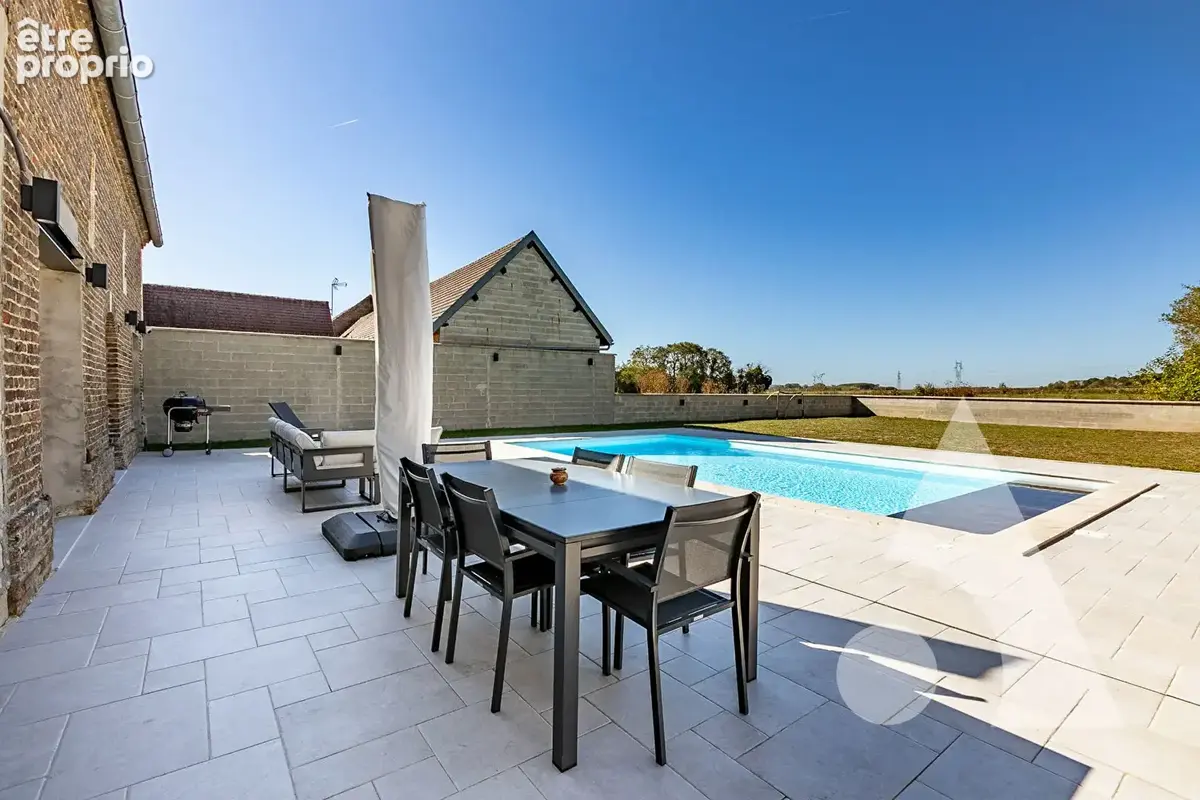 Corps de ferme  rénové 5 chbres avec piscine et dépendance - photo 3