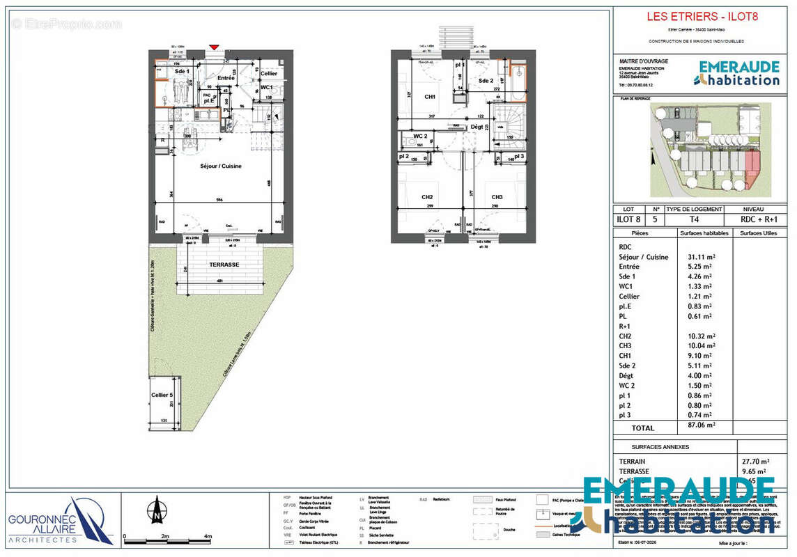 Maison 87 m² à Saint-Malo  - photo 4