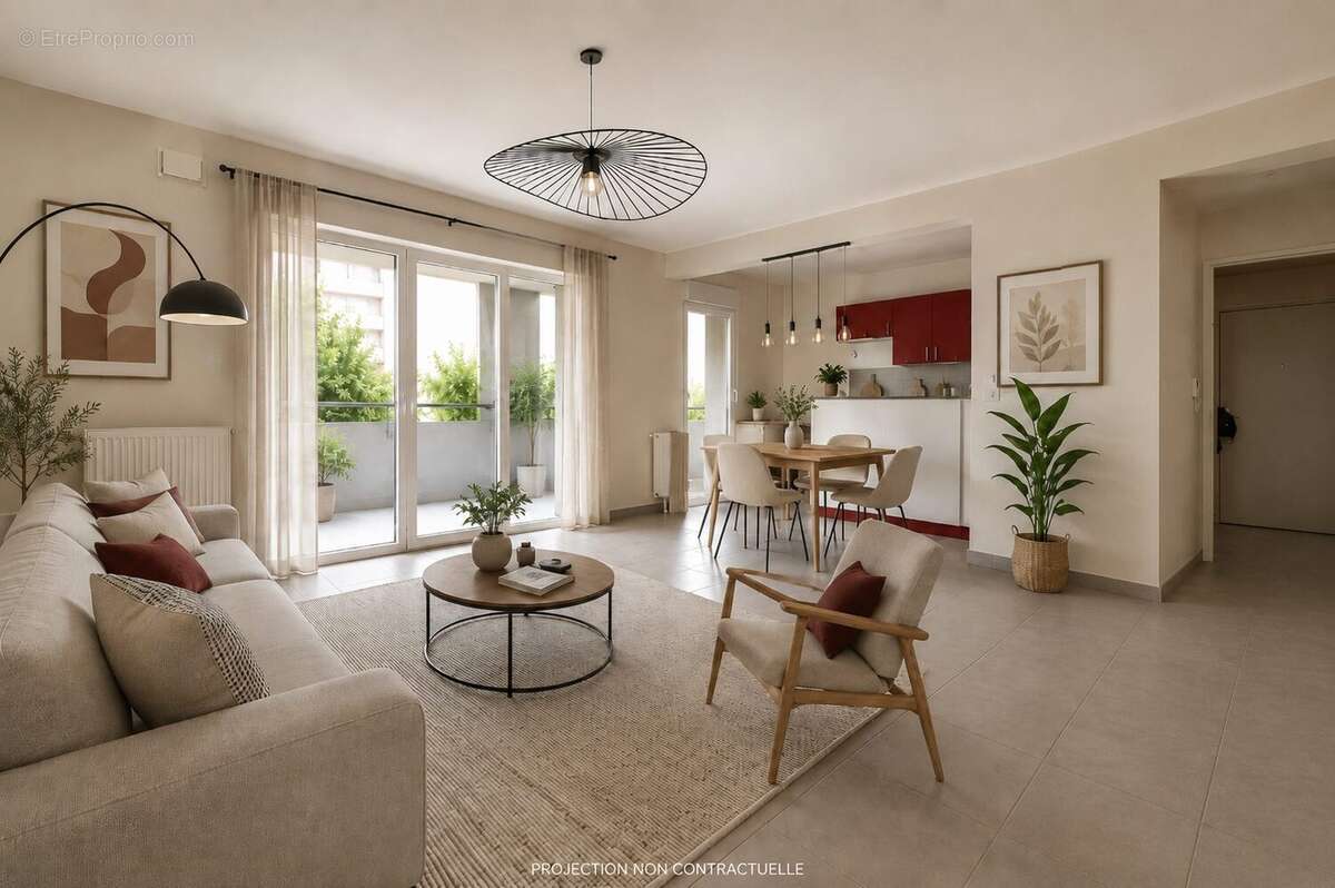 proposition d'aménagement - Appartement à DIJON