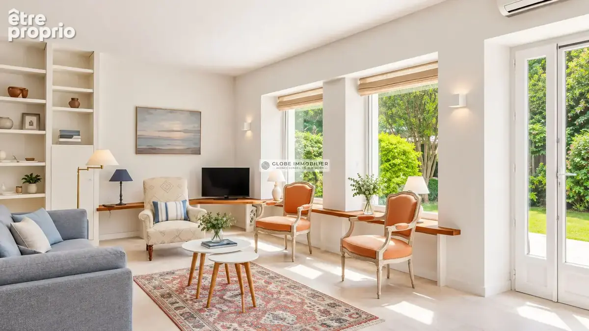 Biarritz jardin public appartement  t4 de 114 m² avec jardin privatif et garage + studio indepandant - photo 2