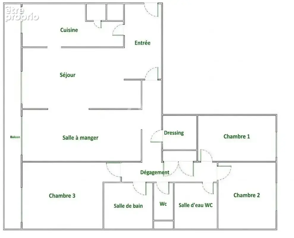 Appartement Familial 5 Pièces de 104,68 m² avec Vaste Balcon Filant Paris 12ème - Métro Dugommier - photo 13