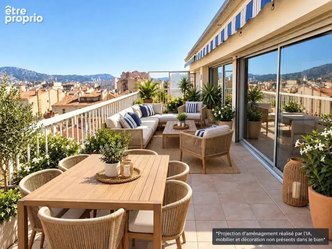 Appartement à MARSEILLE-6E