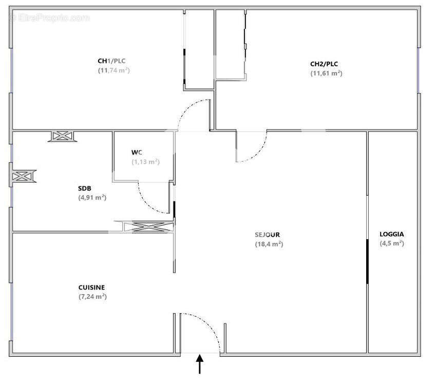 Appartement à MARSEILLE-14E