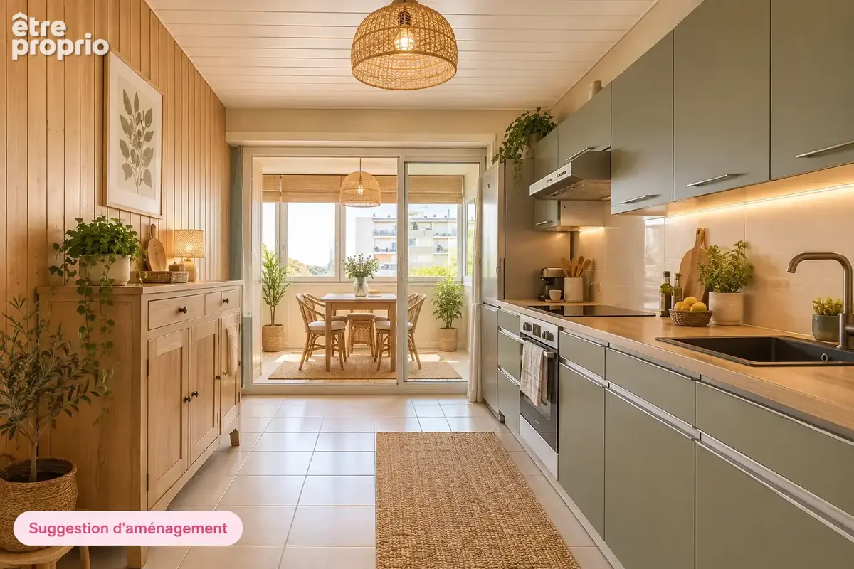 Anglet cinq cantons - t4 lumineux avec garage et cave - photo 6