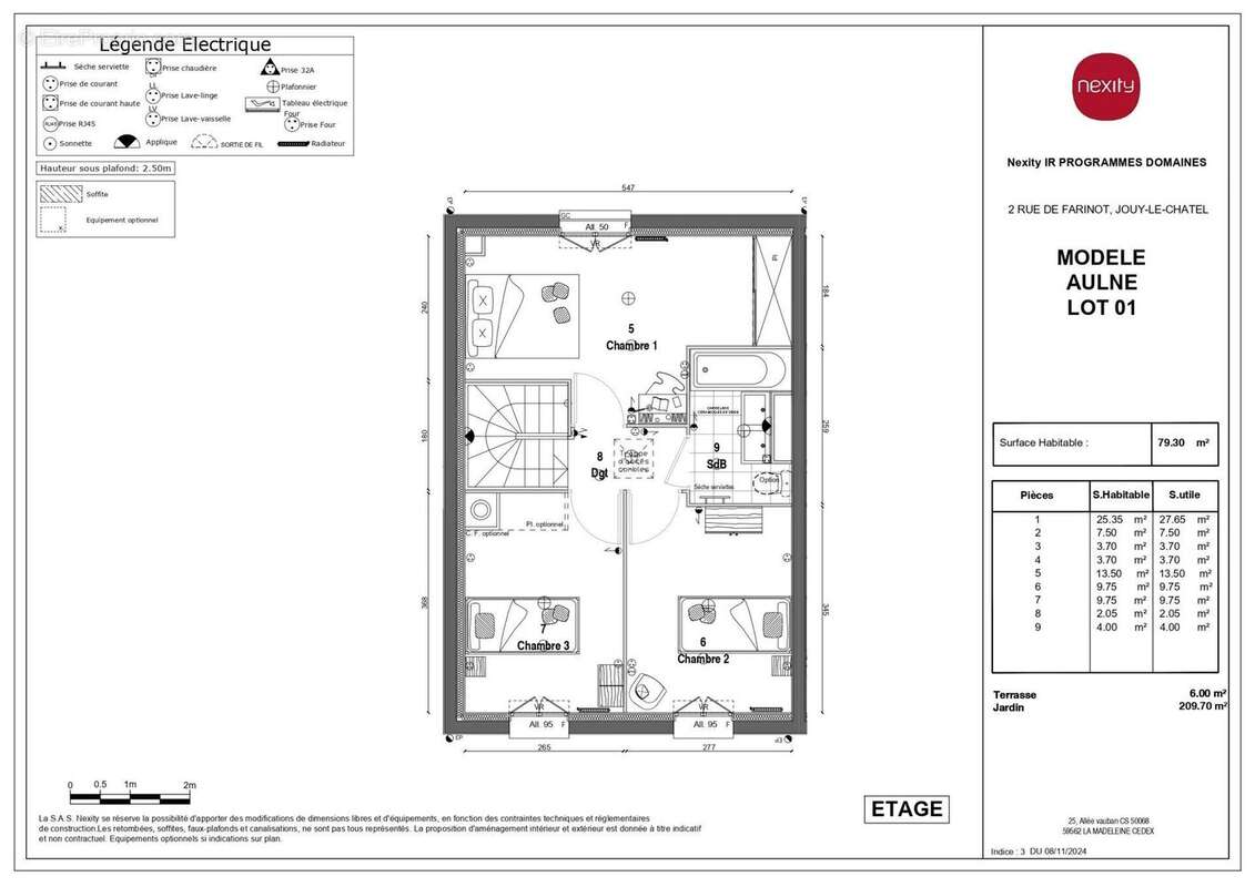 Maison à JOUY-LE-CHATEL