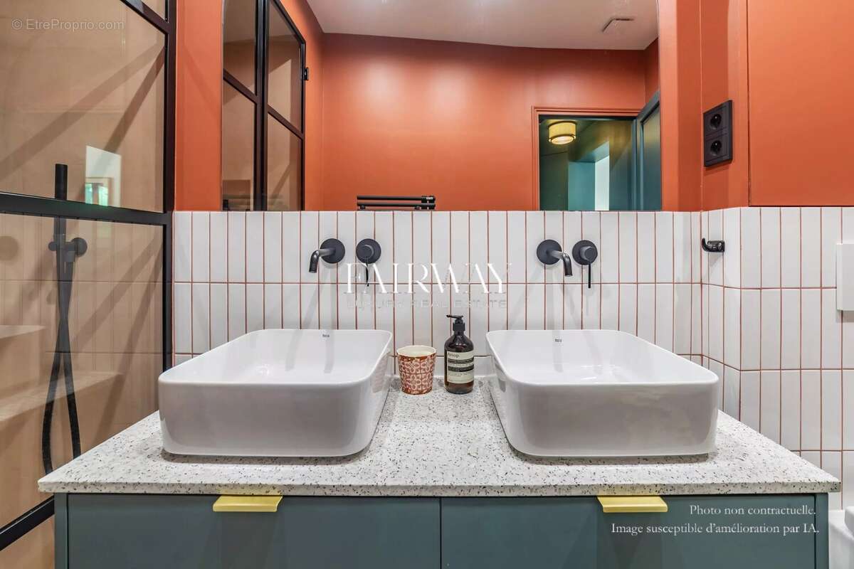 Appartement rénové par architecte Paris 2e - 64 m² - 2 chambres - Calme et lumineux proche rue du Nil - photo 14