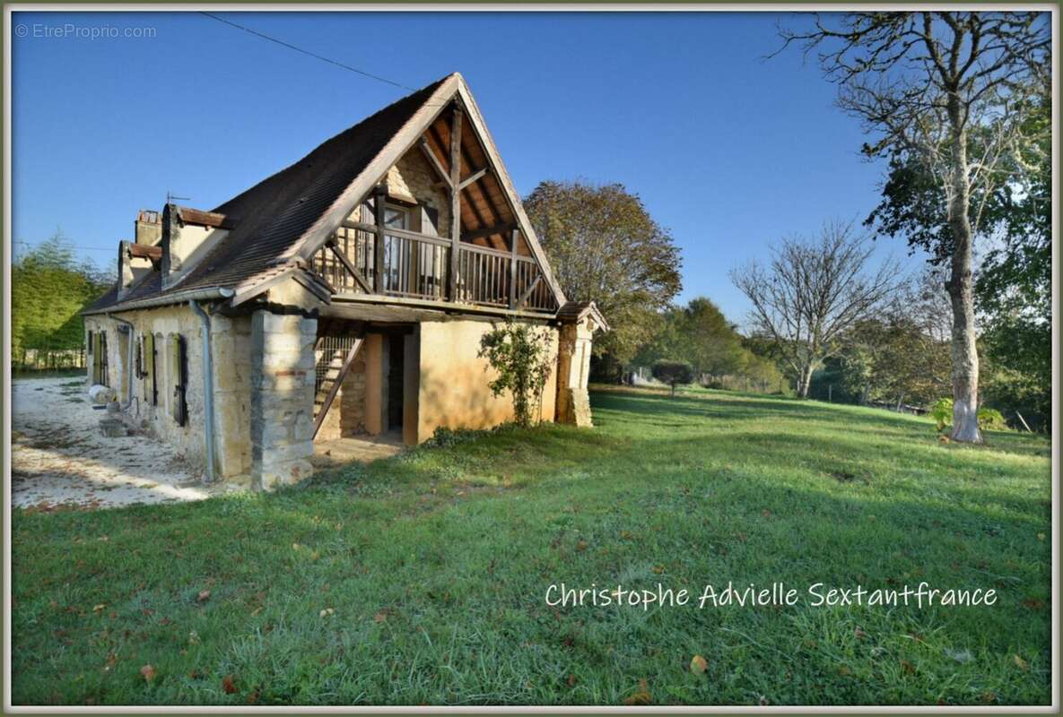 Périgourdine en pierres, rénovée, 3 chambres et un bureau sur terrain de 1820 M2 environ - photo 13