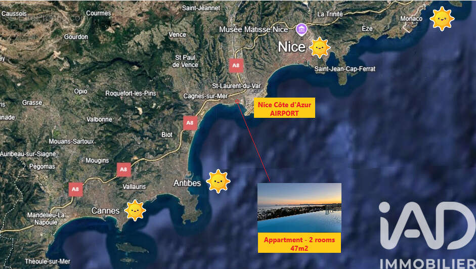 Photo 2 - Appartement à SAINT-LAURENT-DU-VAR