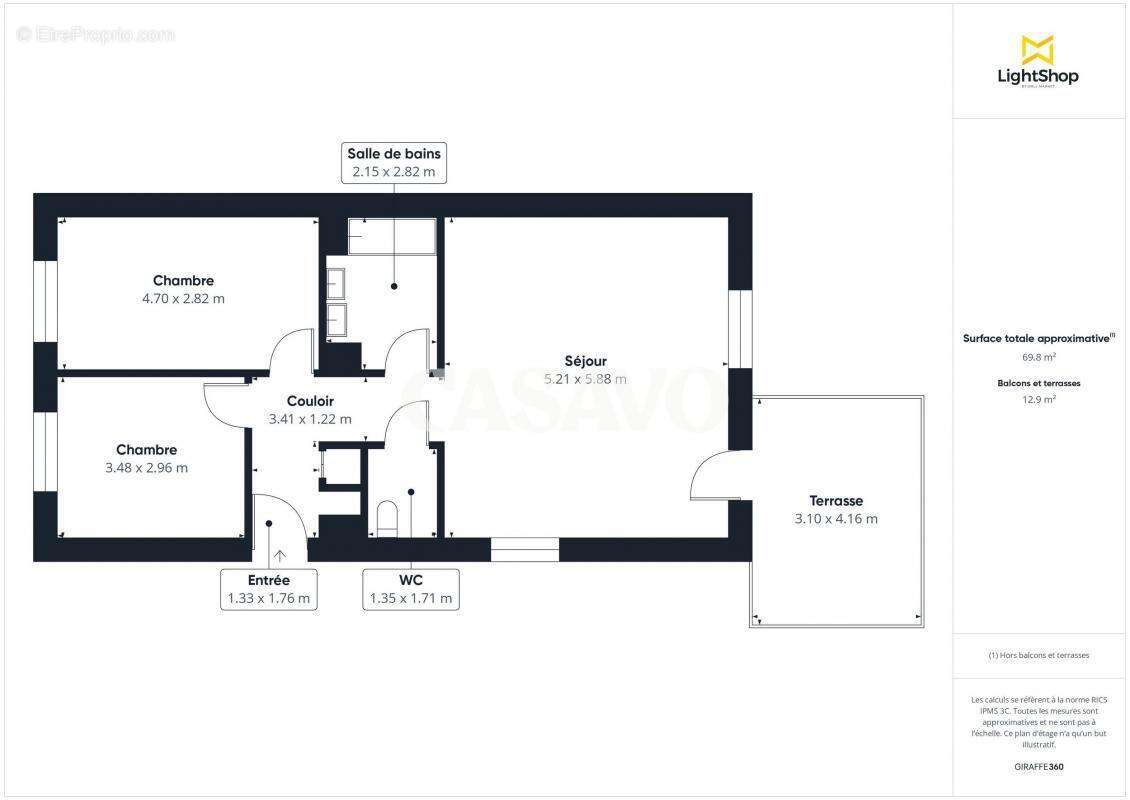 Appartement à AMBARES-ET-LAGRAVE