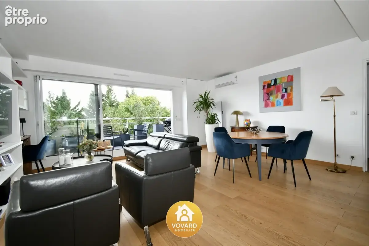 F4 de 90 m2 avec vue sur paris  à montmorency - photo 2