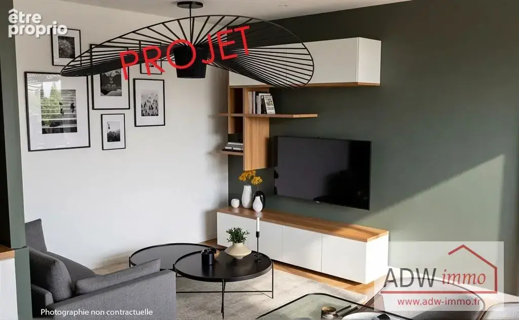 Projet appartement type f.2 - photo 4
