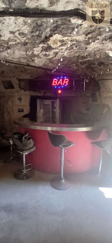 Cave troglodyte aménagée pour réceptions ( 70 personnes ) avec habitation indépendante - photo 2