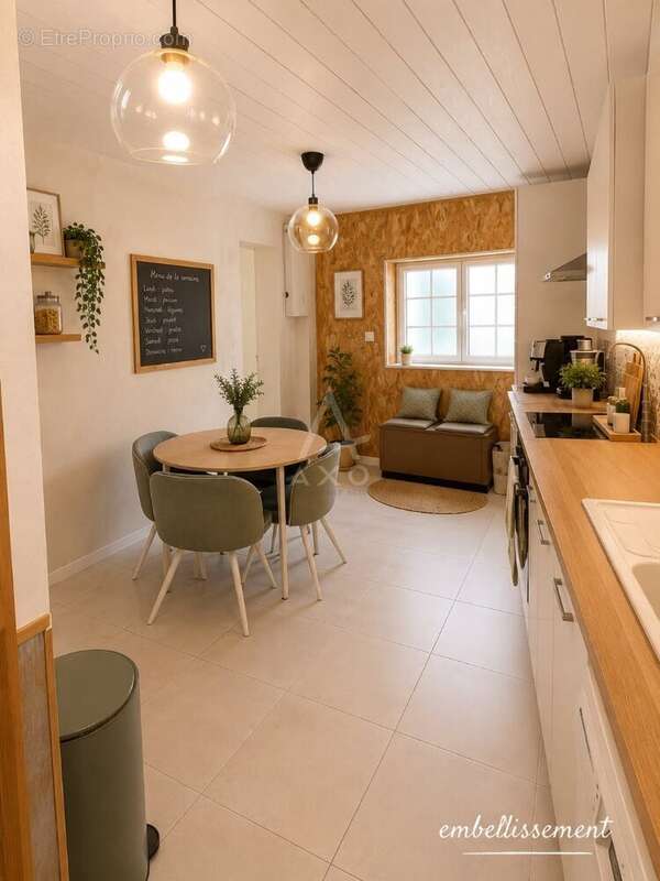 Maison renovee t4 avec cour - photo 5