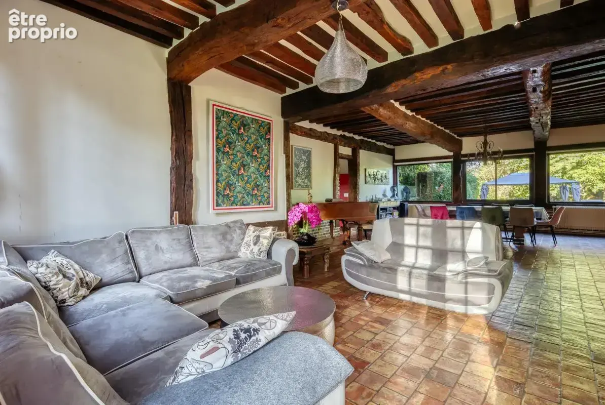 Manneville-sur-risle – maison 268 m² – beaux volumes - photo 3