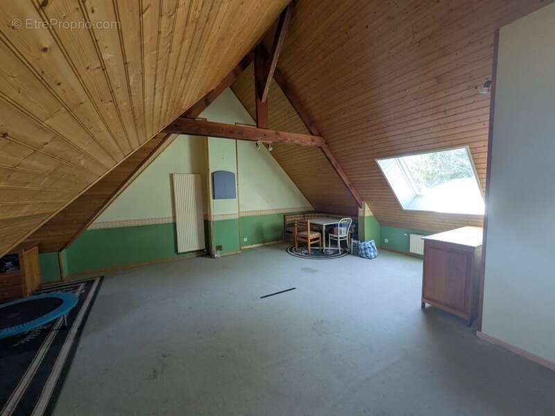 Priziac propriété composée d'une maison de type néo bretonne de 8 pieces en tres bon etat general grande dépendances parcelle de - photo 21