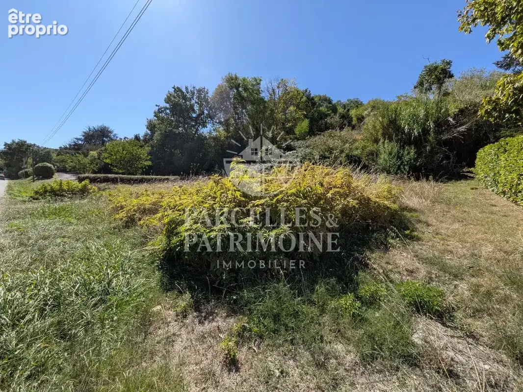 PUYDANIEL : Terrain viabilisé de 1 746m² avec vue dégagée - photo 3