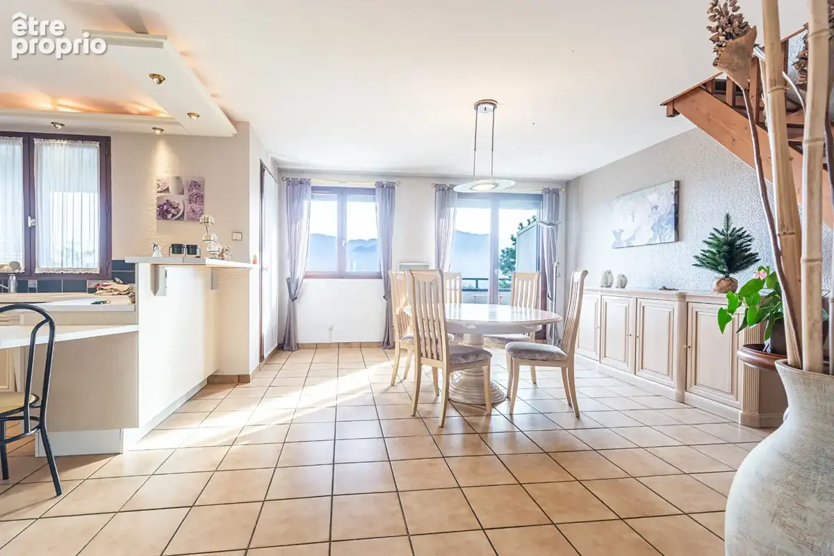 Agence immobiliere laforet - exclusivite - "mélia" - annecy / cran-gevrier - appartement duplex t4 de 91,6m² - balcon - loggia - - photo 5