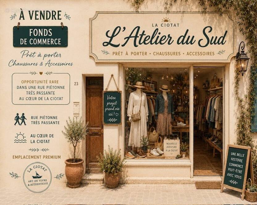 Commerce à LA CIOTAT