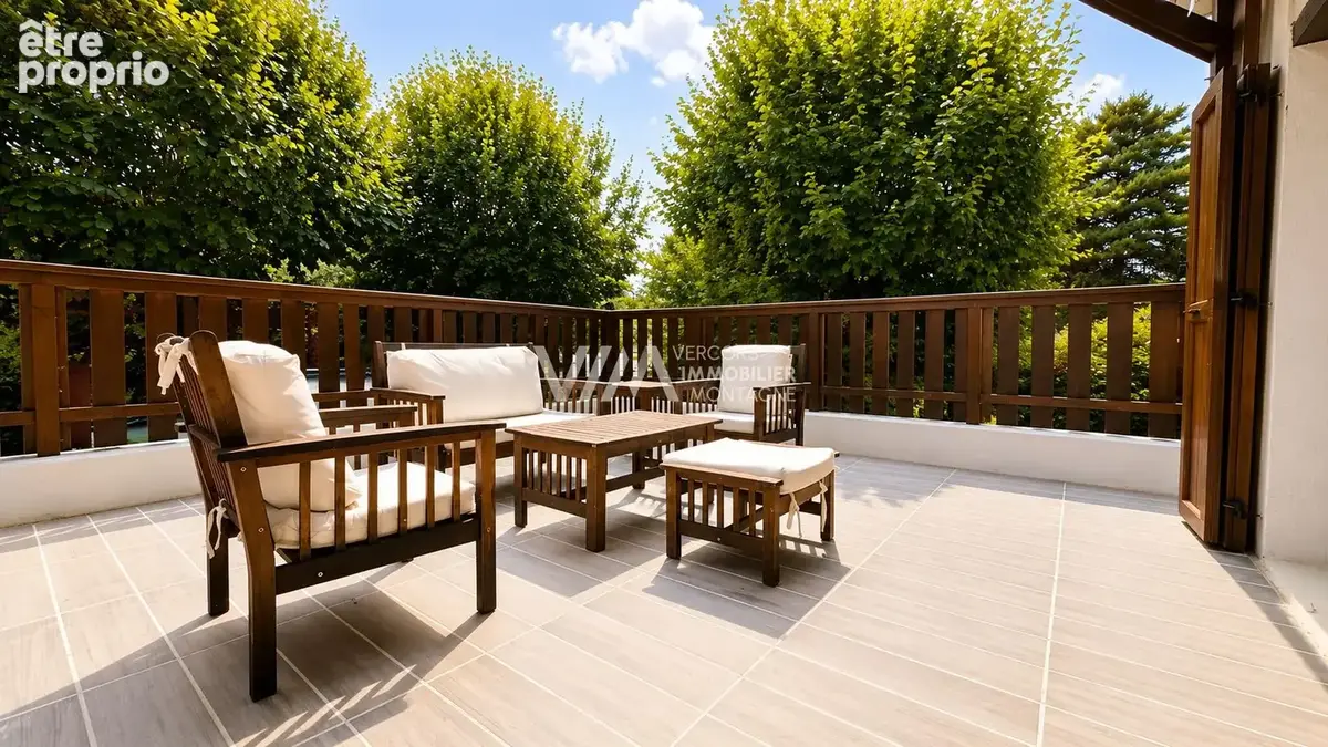 Appartement t4 lumineux en rez-de-jardin   terrasse et garage - photo 4