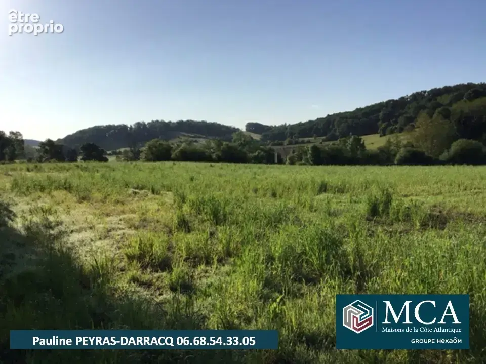 Terrain à SALIES-DE-BEARN
