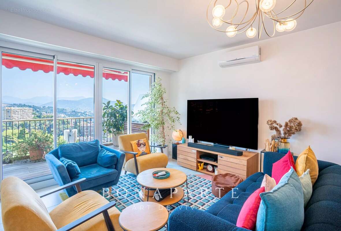 Nice – fabron  duplex en dernier étage – vue mer panoramique - photo 3