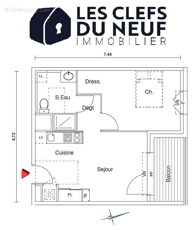 Appartement à CASTELGINEST