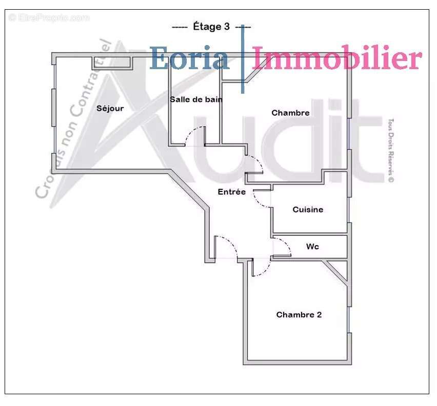 Appartement à PARIS-17E