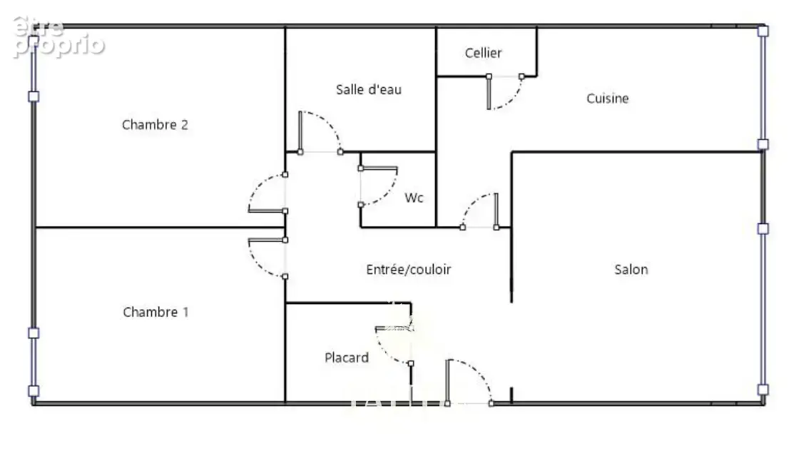 Appartement T3 de 66,33 m2 avec parking et cave, 7 rue Saint-Simon à Clermont-Ferrand - photo 8