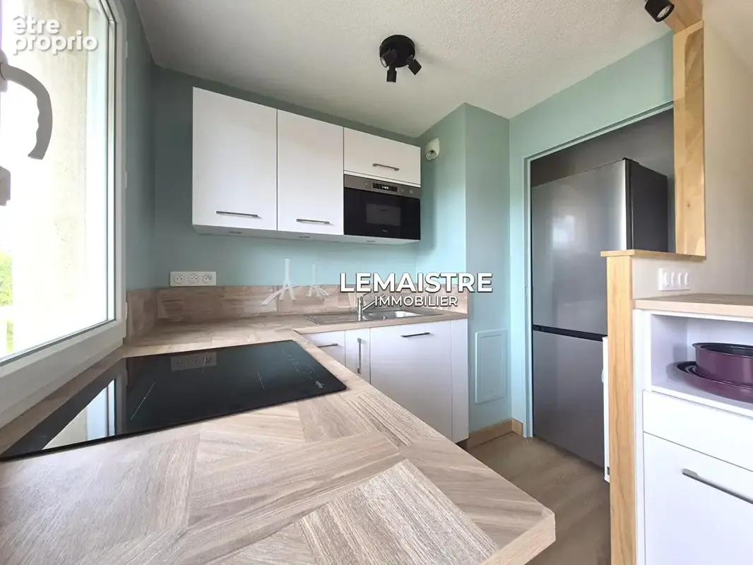 Appartement à vendre  Le Havre  Sainte Marie  1 chambre + bureau  Balcon, ascenseur et stationnement sécurisé - photo 4